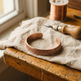 Clara's Wave Copper Bracelet