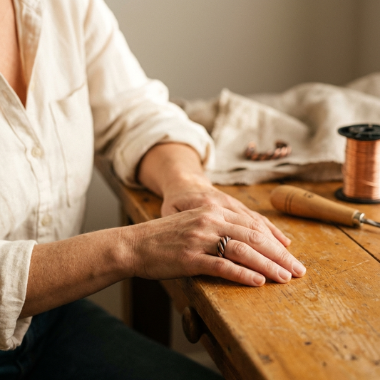 Clara's Tine Copper Ring