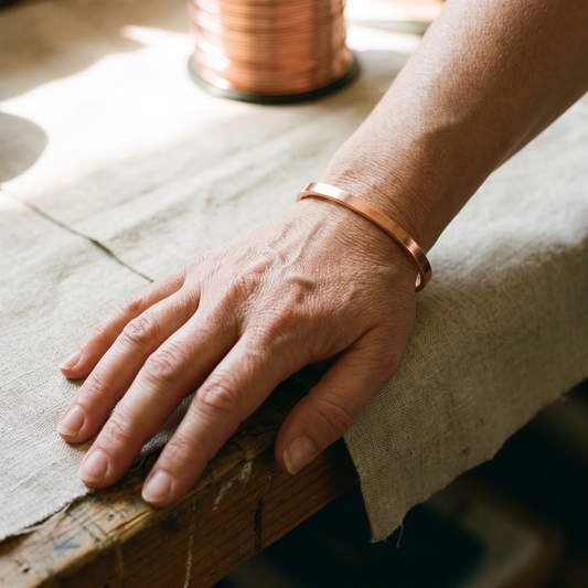 Clara's River Copper Bracelet