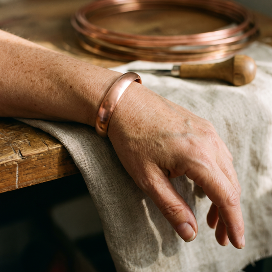 Clara's Tide Copper Bracelet