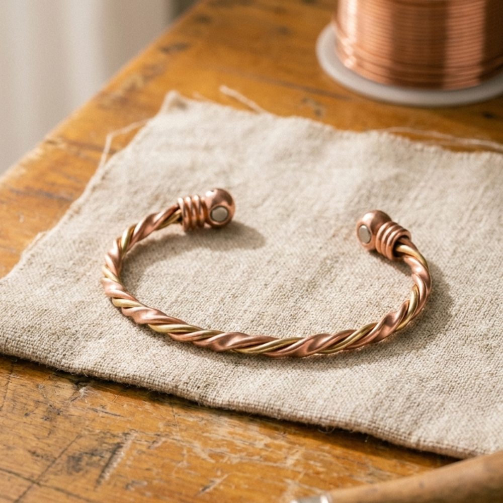 Clara's River Copper Bracelet