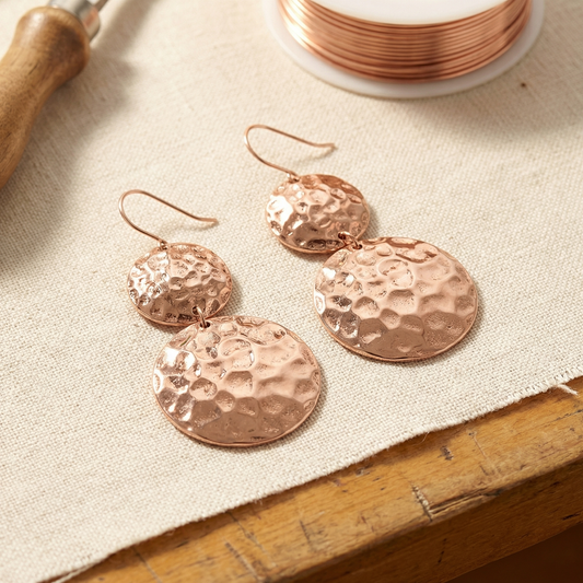 Clara's Solstice Copper Earrings