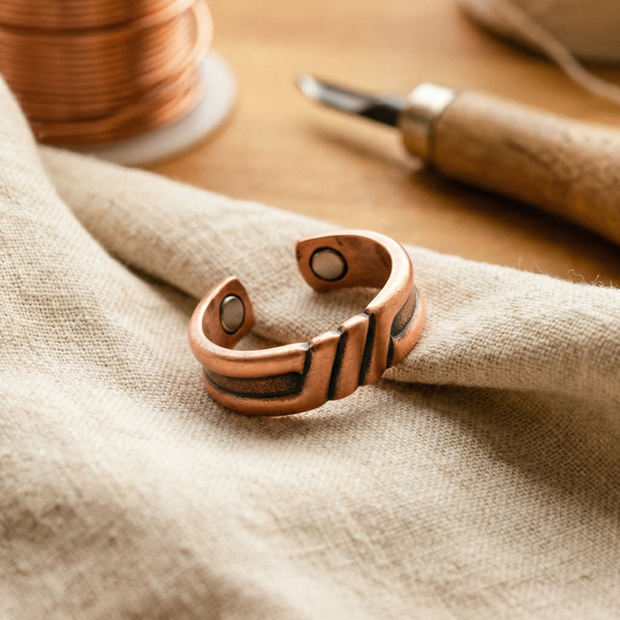 Clara's Peat Copper Ring