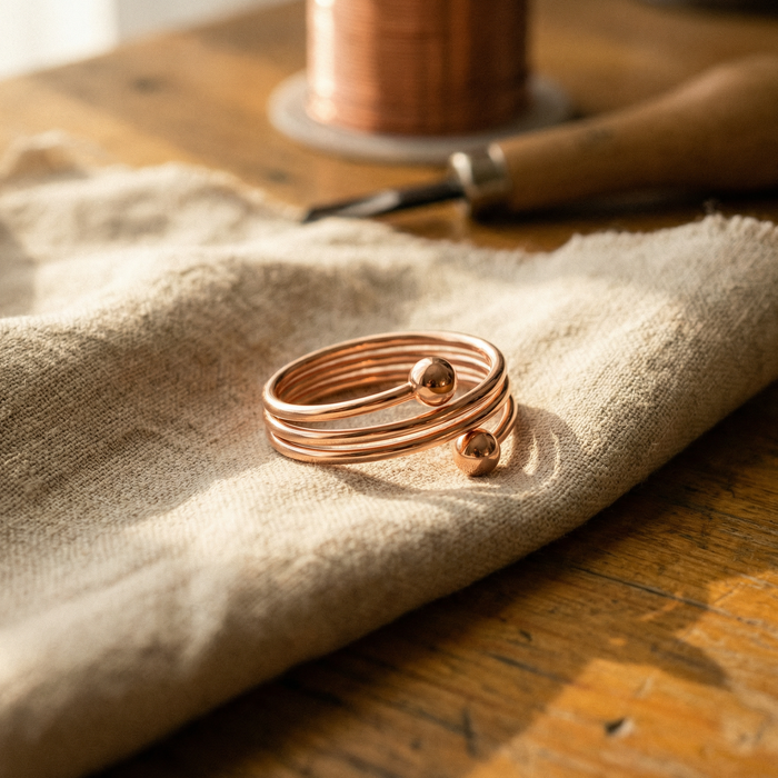 Clara's Silt Copper Ring