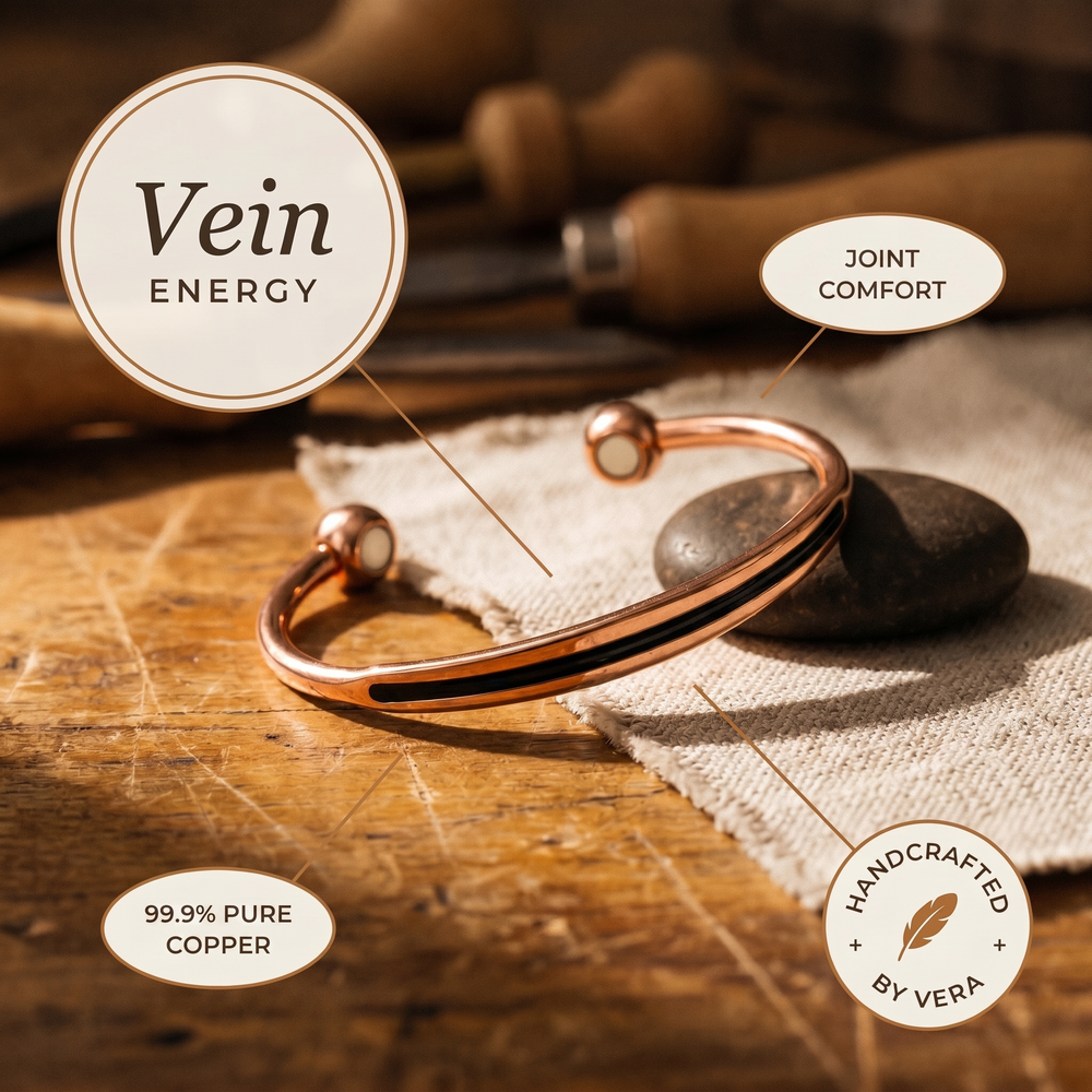 Clara's Vein Copper Bracelet