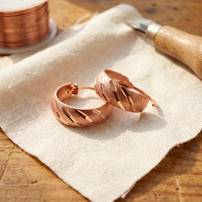 Clara's Vale Copper Earrings