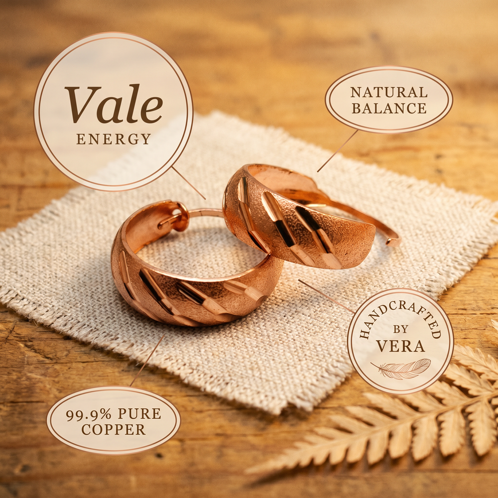 Clara's Vale Copper Earrings