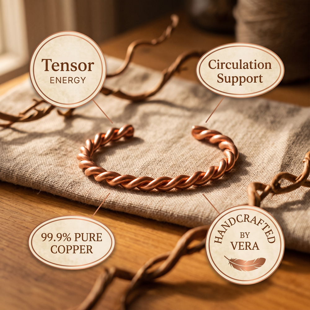 Clara's Tensor Copper Bracelet